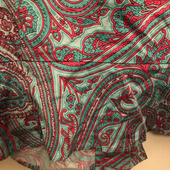 Womens jones New York signature tie front  button down shirt size medium - Picture 4 of 11